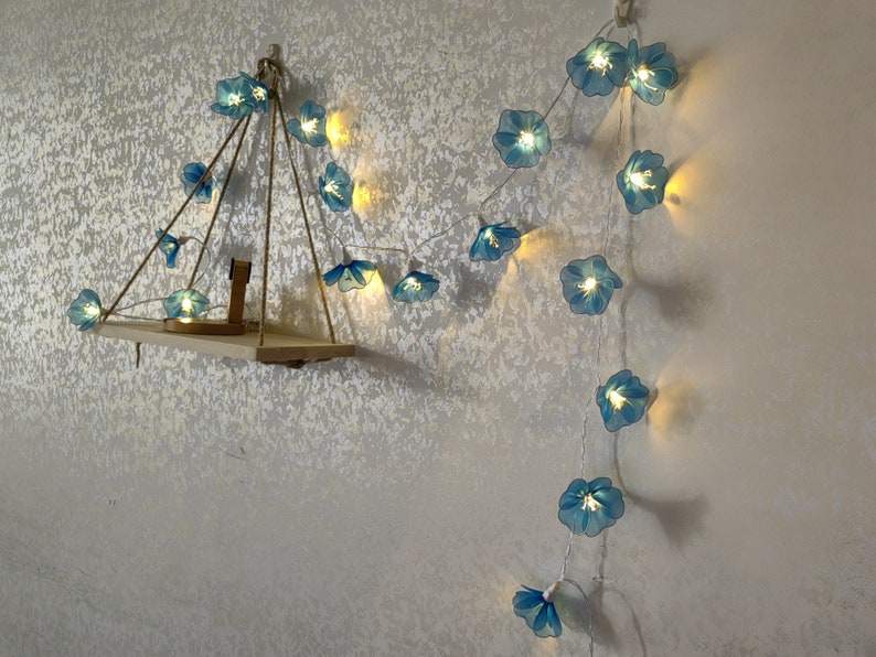 LED-Kirschblüten-Lichterkette, romantische Blumen-Lichterkette, geeignet für Schlafzimmerdekoration, Hochzeitsatmosphäre und Schaufensterdekoration