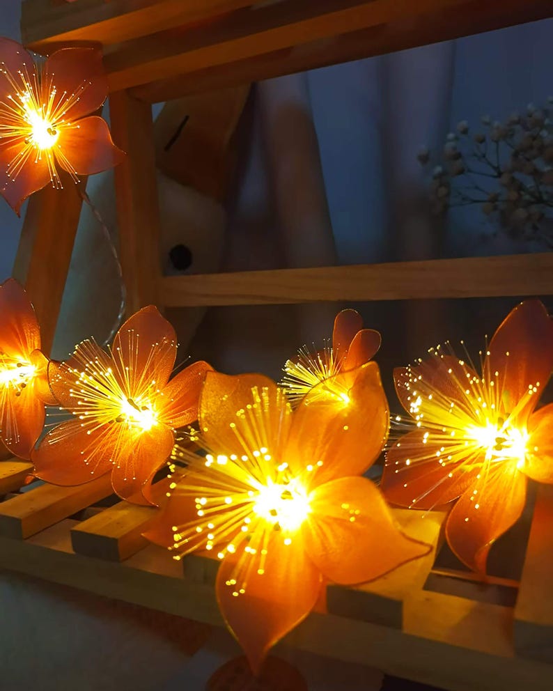LED-Lichterkette mit rosa Kirschblüten, Kirschblüten-Lichterkette, geeignet für Schlafzimmer, Hochzeit, Party, Fensterdekoration, Geschenk für Freundinnen